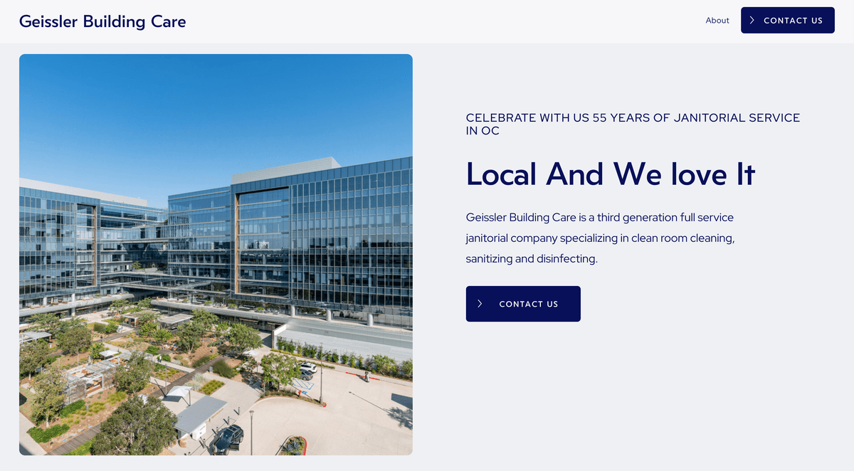 Geissler Building Care screenshot